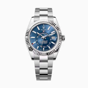 Rolex Sky-Dweller 42 mm Leuchtend Blau Dial 336934 Oyster Weltzeituhr - Produktbild