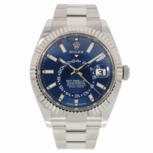 Rolex Sky-Dweller 42 mm Leuchtend Blau Dial 336934 Oyster Weltzeituhr - Produktbild - Bild 2