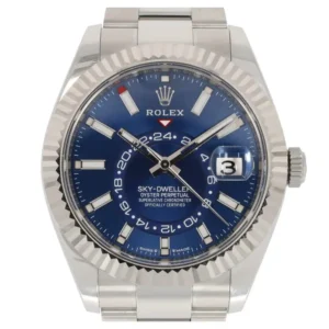 Rolex Sky-Dweller 42 mm Leuchtend Blau Dial 336934 Oyster Weltzeituhr - Produktbild - Bild 3