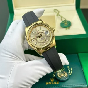 Rolex Sky-Dweller 42 mm Champagner Dial 336238 Weltzeituhr - Produktbild - Bild 2