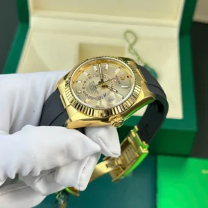 Rolex Sky-Dweller 42 mm Champagner Dial 336238 Weltzeituhr - Produktbild - Bild 5