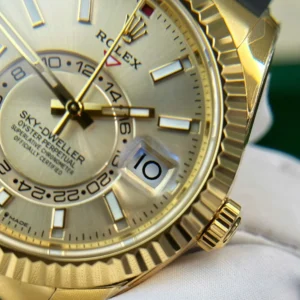 Rolex Sky-Dweller 42 mm Champagner Dial 336238 Weltzeituhr - Produktbild - Bild 8