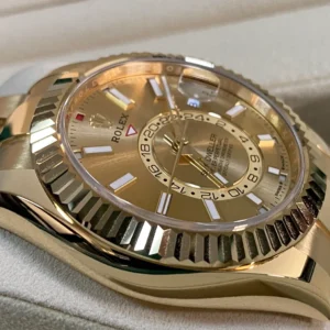 Rolex Sky-Dweller 42 mm Champagner Dial 336938 Weltzeituhr - Produktbild - Bild 5