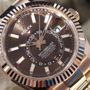 Rolex Sky-Dweller 42 mm Schokolade Dial 336935 Weltzeituhr - Produktbild - Bild 3