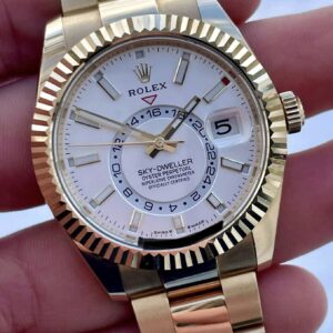 Rolex Sky-Dweller 42 mm Intensiv Weiss Dial 336938 Weltzeituhr - Produktbild - Bild 3