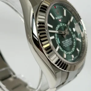 Rolex Sky-Dweller 42 mm Mint Gruen Dial 336934 Oyster Weltzeituhr - Produktbild - Bild 7